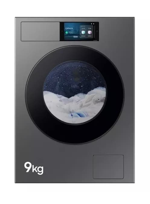 SAMSUNG Series 9 AI Home AI Energy WF90F09C4SU1 WiFi-enabled 9kg 1400 Spin Smart Washing Machine - Dark Silver