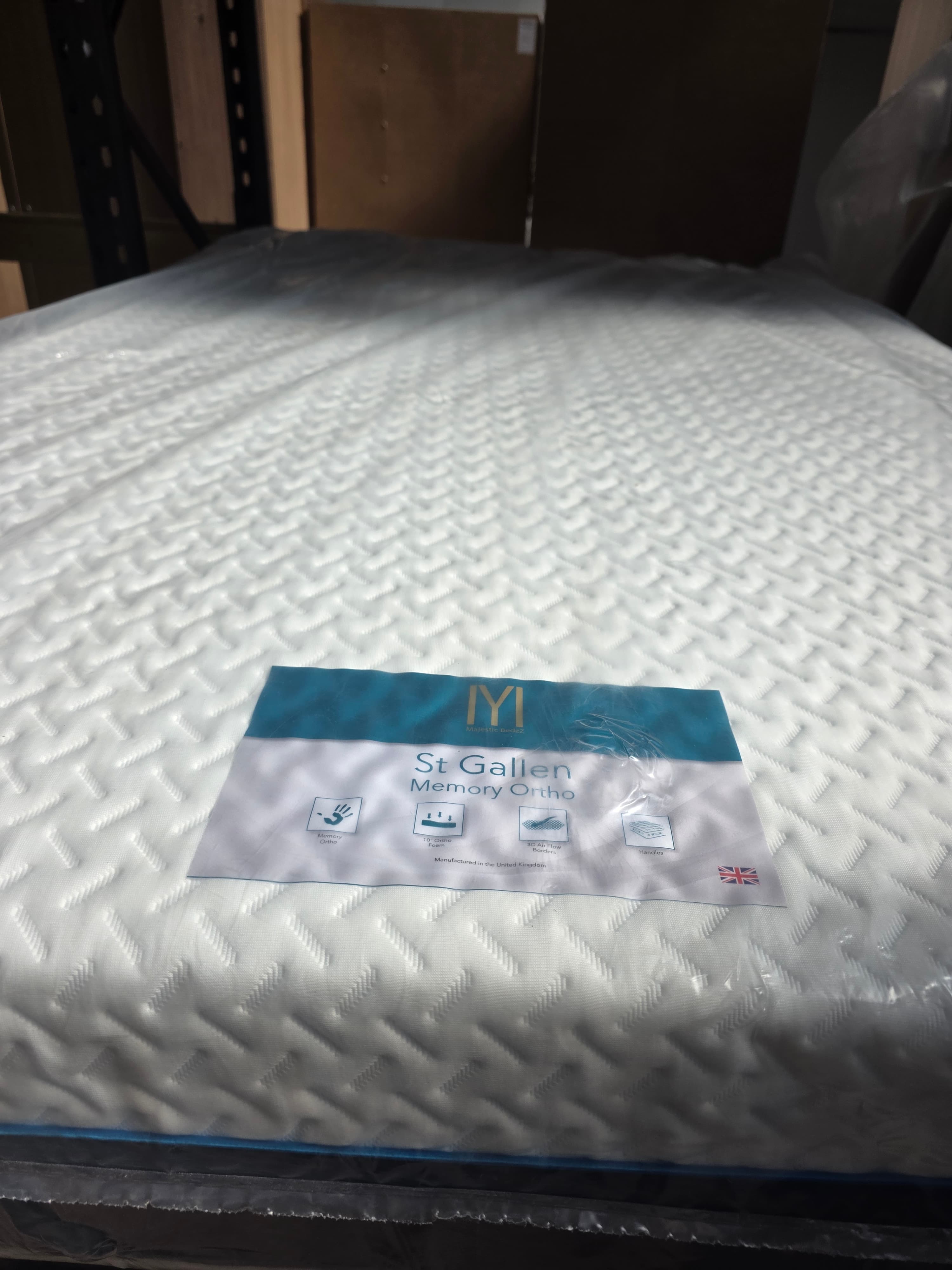 MATRESS "Gell Doubble Size. St Gallen Memory Orthi