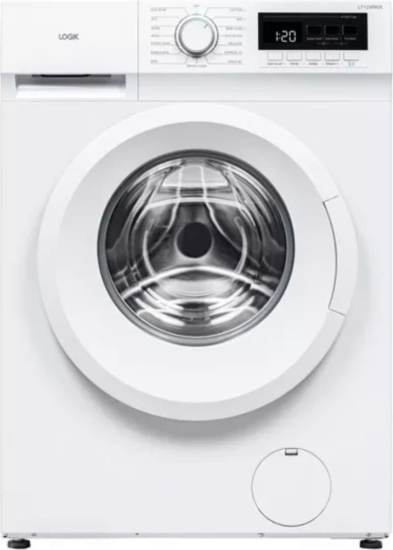 LOGIK L712WM26 7 kg 1200 Spin Washing Machine - White