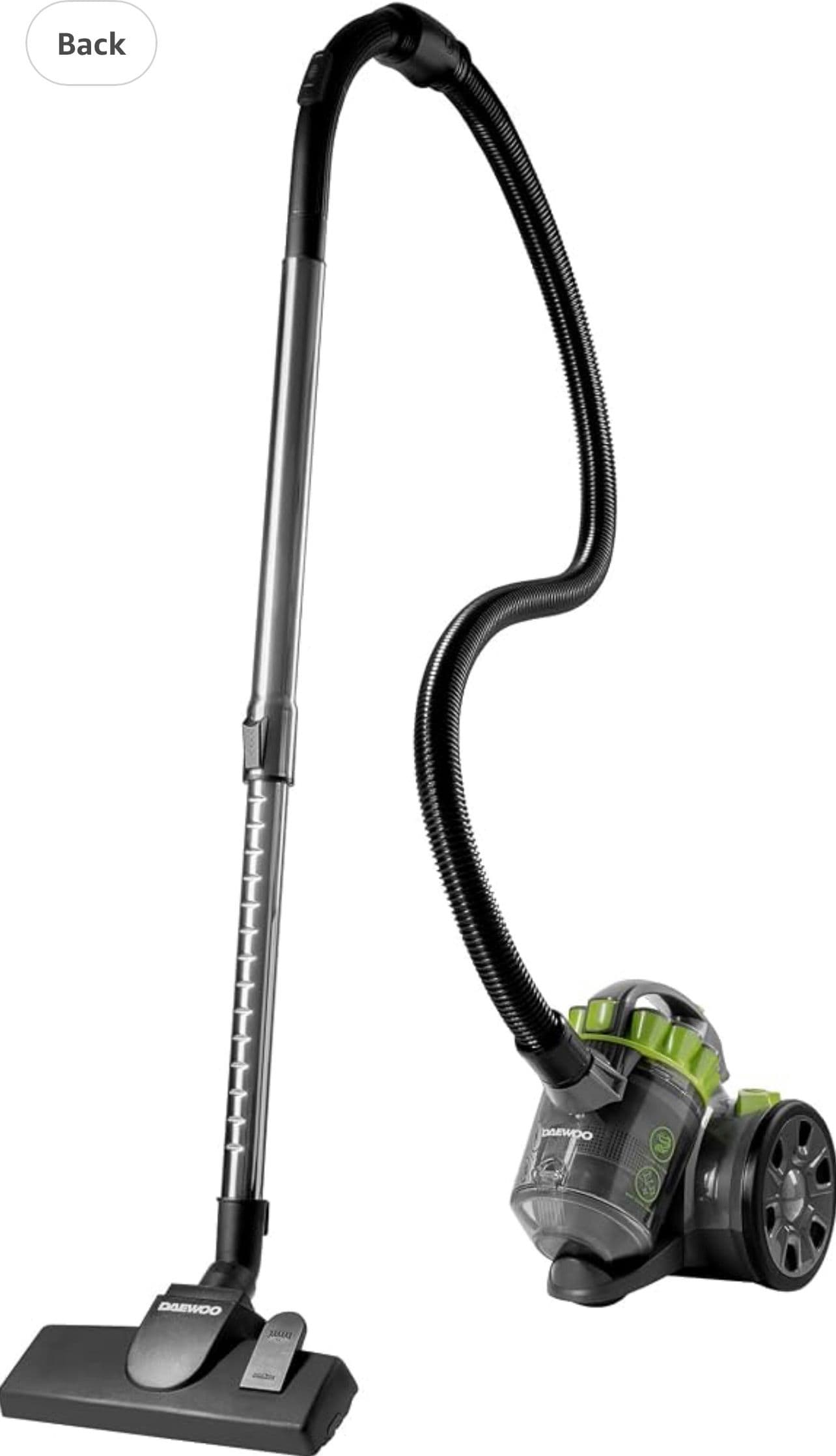 700W Daewoo Tornado Vacuum Cleaner Bagless Cyclonic 2.OL Cylinder FLR00046GE
